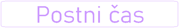 Postni �as